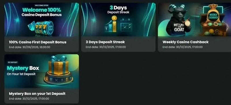 BetGoat promotions