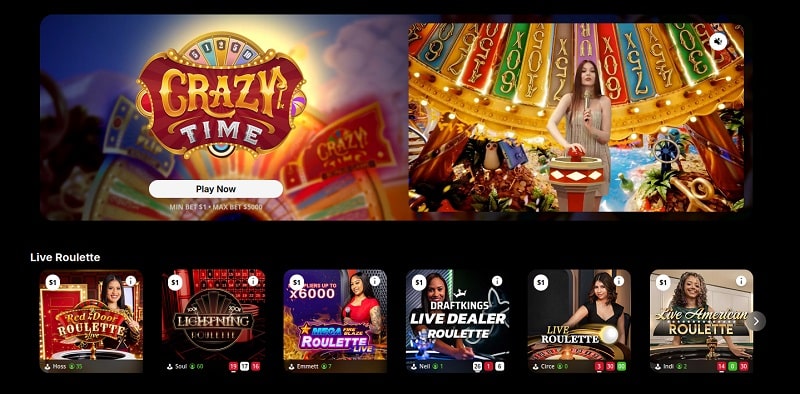 Live casino games