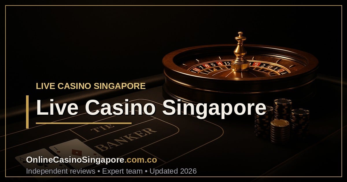 Live casino Singapore online dealer tables 2026